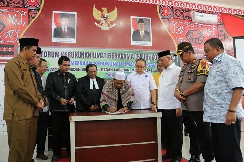 Wali Kota Medan Apresiasi Kegiatan Pembinaan Kerukunan Umat Beragama di Kecamatan se-Kota Medan
