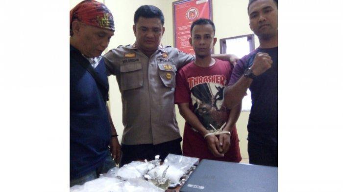 Kurir 1 Kilo Sabu Diamankan Polsek Gebang di Langkat