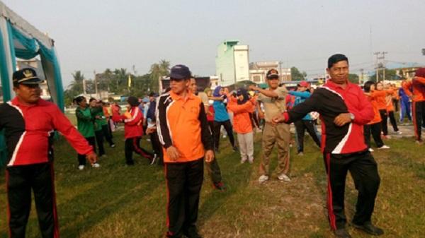 HGN ke-59 di Batubara, Pelda Henrik Ajak Warga Hidup Sehat 