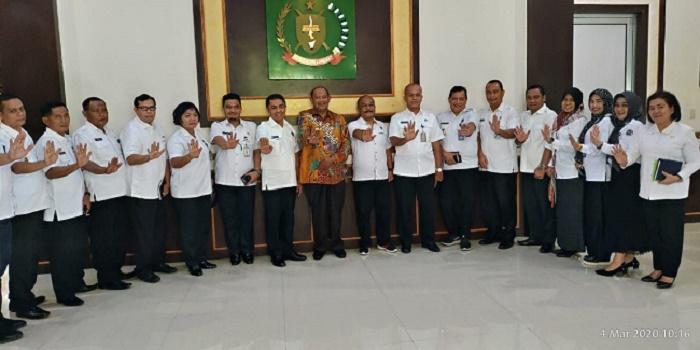 Satukan Komitmen Tekan Angka Narkoba, BNN Provsu Berkunjung ke Pemkab Langkat