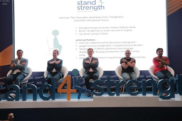 Luncurkan Ensure Melalui kampanye #Stand4Strength, Abbott Ingatkan Menurunnya Massa Otot di Usia 40 Tahun
