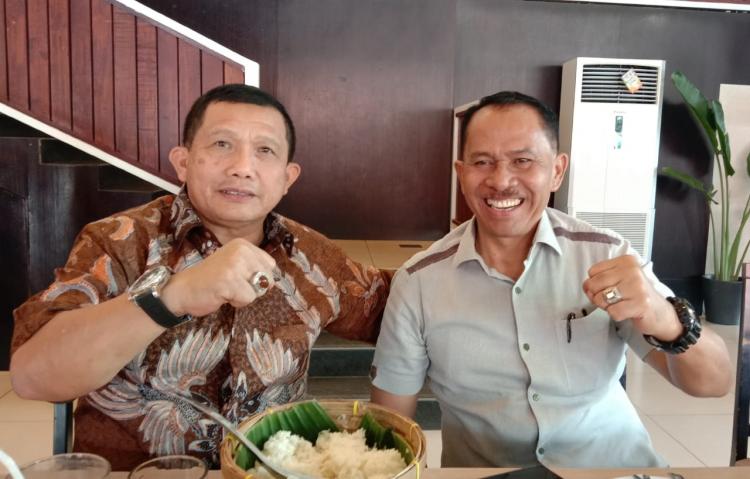 Mantan Kasat Reskrim Polrestabes Medan Lepas Kangen dengan Mantan Tekab
