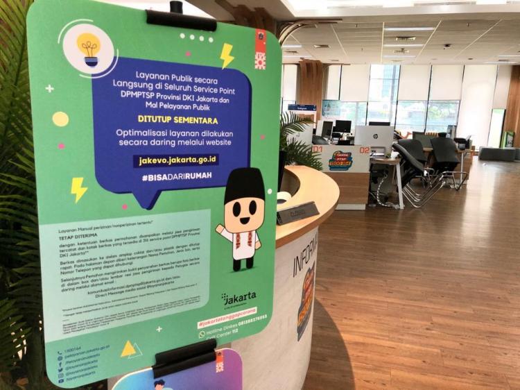 DPMPTSP Provinsi DKI Jakarta Tetap Memberikan Pelayanan Publik yang Prima, Urus Perizinan Bisa Dari Rumah