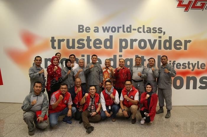 Bakamla RI Studi Banding ke Pusat Komando Telkomsel, Sinergitas Pengawasan Laut