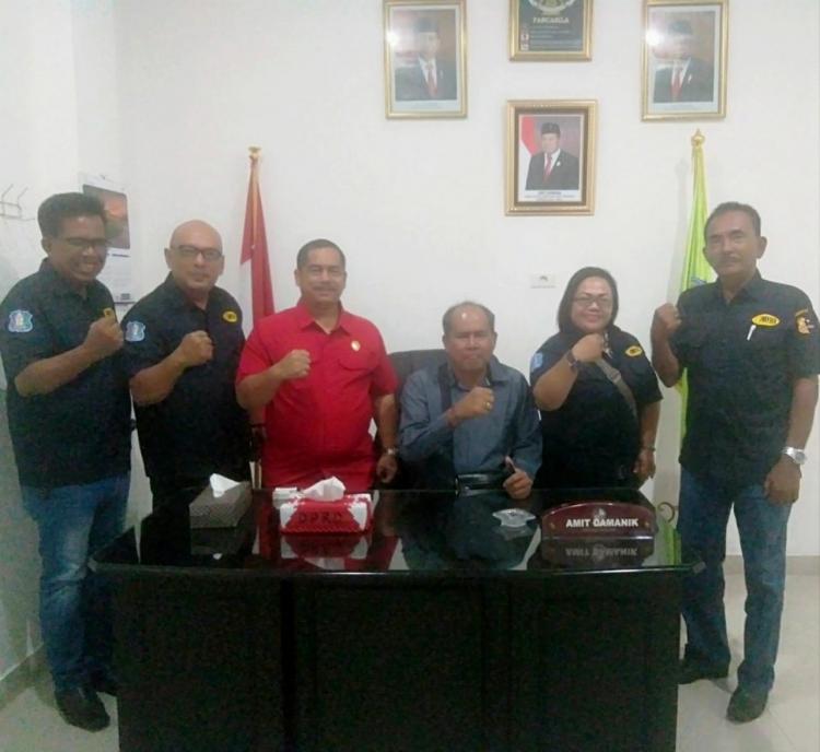 DPC APSI Deliserdang Bersilaturahmi ke Dewan Penasehat