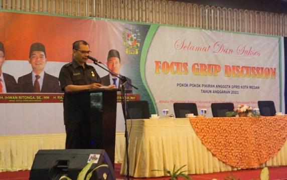 DPRD Medan Gelar FGD, Pemko Medan Dukung Pokok Pikiran Wakil Rakyat