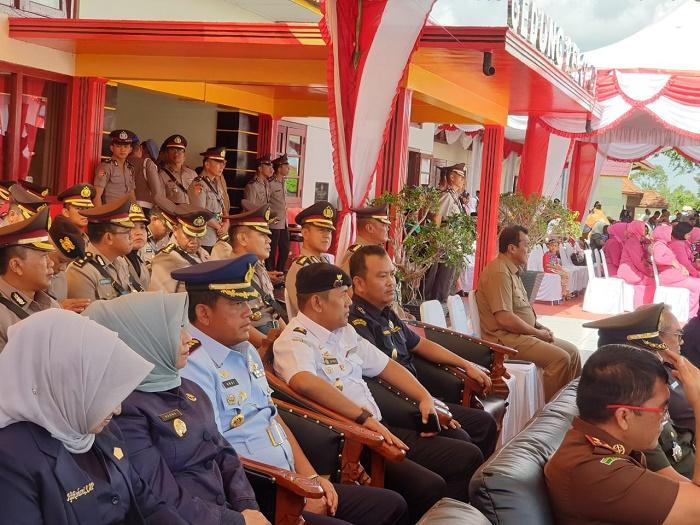 Kamla Zona Maritim Barat Hadiri Penutupan Pendidikan Pembentukan Bintara Polri