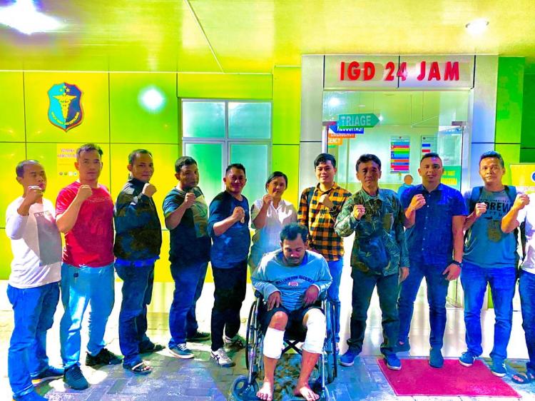 Polsek Medan Barat Tembak Seorang Komplotan Curanmor