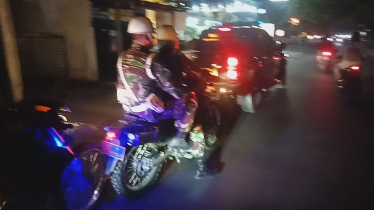 Cegah Kejahatan, Polsek Helvetia Bersama 3 Pilar Patroli Malam Hari