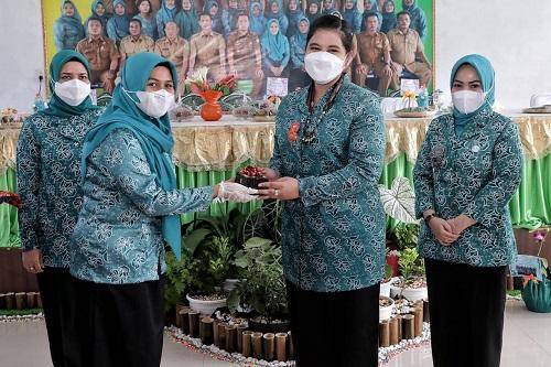 Ketua TP PKK Kota Medan Lakukan Pembinaan Lomba Tertib Administrasi PKK di Kelurahan Sidorejo Hilir