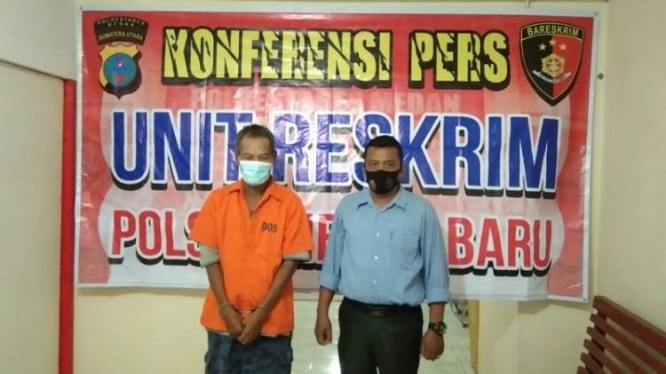 Simpan Amplop Berisi Ganja, Bonar Simatupang Diangkut Tekab Polsek Medan Baru