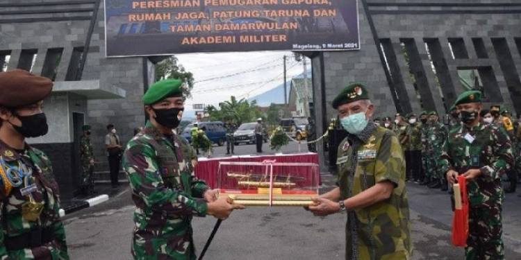 Mayjen TNI Totok Imam Santoso Lakukan Penyegaran Dalam Lingkungan Akmil Magelang