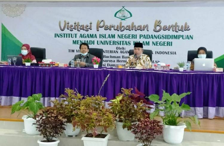 Alih Status IAIN Padangsidimpuan, Rektor Ibrahim Siregar: Proses Sudah Masuk Tahap Visitasi