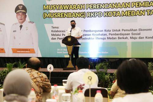 Wali Kota Medan Resmi Tutup Musrenbang RKPD Kota Medan Tahun 2022