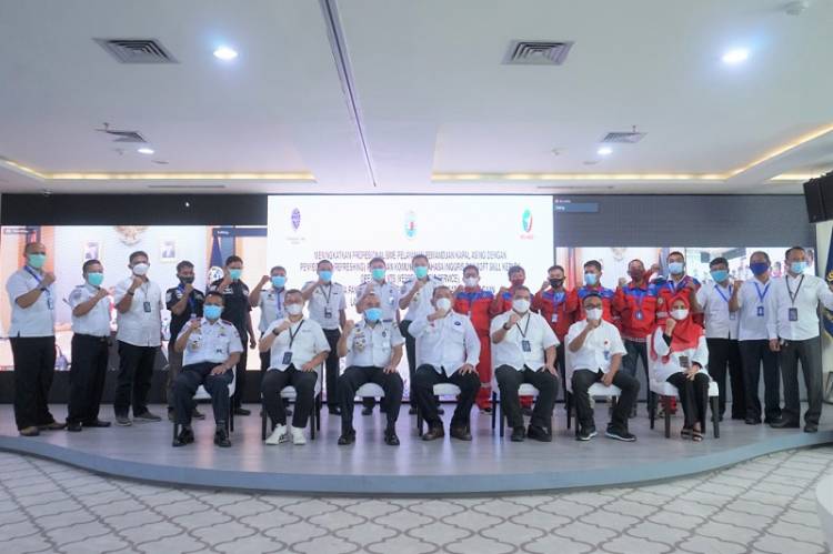 Pelindo 1 bersama Syahbandar dan INAMPA Sinergi Tingkatkan Komunikasi Pelayaran dan Kompetensi SDM