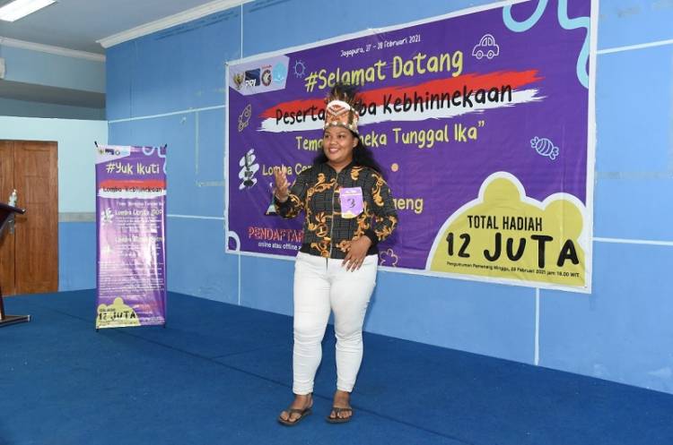 Muda-Mudi Papua Ikuti Lomba Kebhinnekaan di Auditorium RRI Jayapura