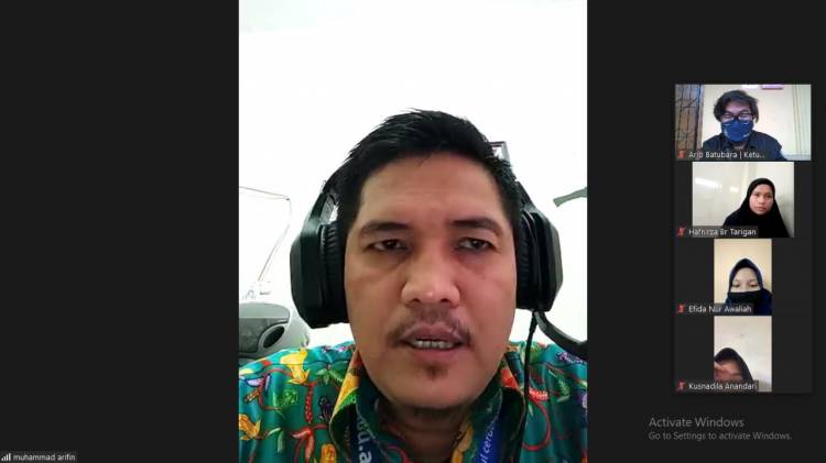 Nanda Pimpin Kepengurusan UKM LPM Teropong UMSU 2021/2022