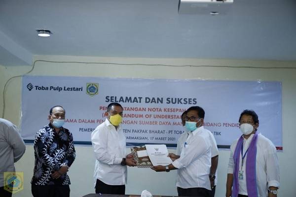 Pemkab Pakpak Bharat dan PT TPL Komitmen Tingkatkan Kualitas Pendidikan