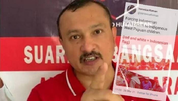 Kecam Pernyataan Veronica Koman di Medsos, Ferdinand Hutahaean Sebut Wanita Ini Pengkhianat NKRI