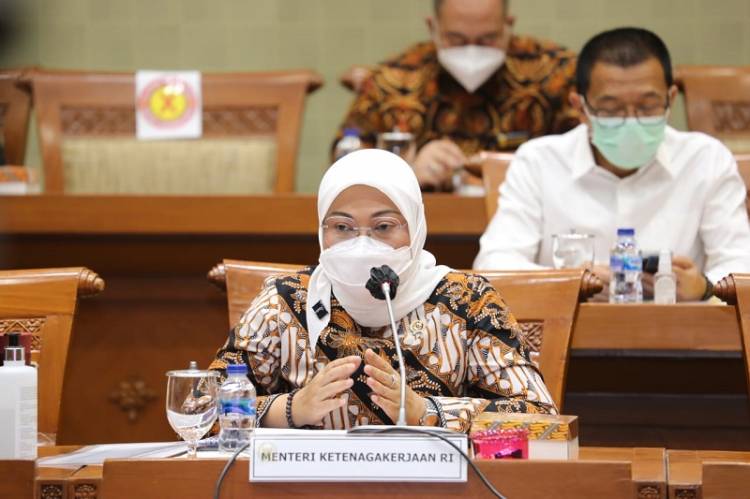 Menteri Ketenagakerjaan, Ida Fauziyah Dorong CPMI Dapat Kuota Kartu Prakerja 2021