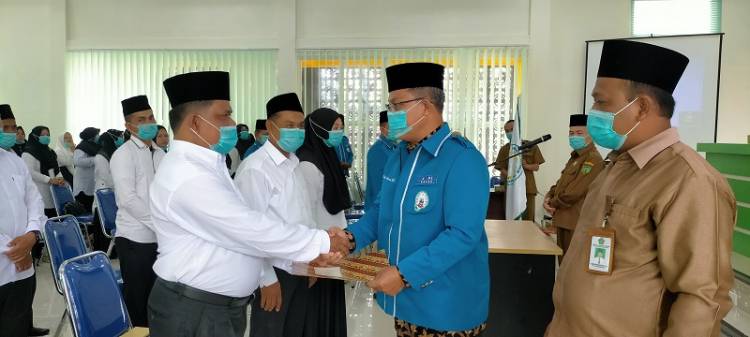 Kakan Kemenag Padang Lawas Lantik 76 Pengurus FKPAI Non PNS