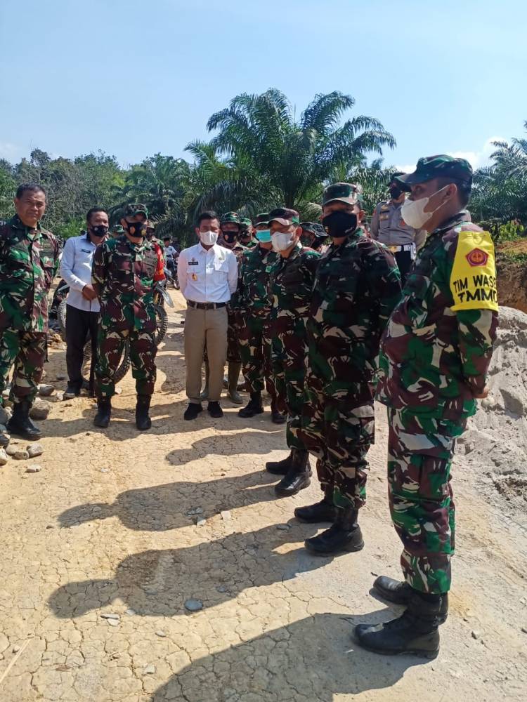Berkat TMMD, Dua Desa di Labura Kini Bisa Terhubung