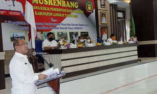 Jadi Narasumber Musrenbang di Langkat, Irman Oemar Sebut Sektor Pariwisata dan Agraris Berpotensi Dikembangkan