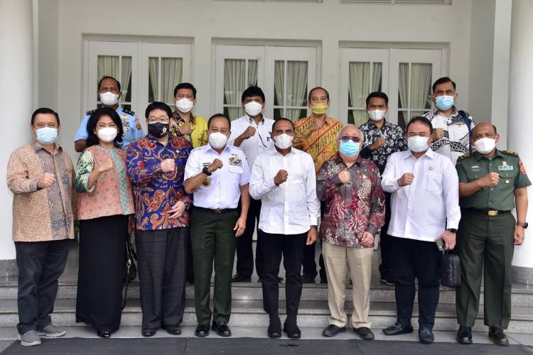 IKAL Sumut Sambut Kedatangan Gubernur Lemhannas RI