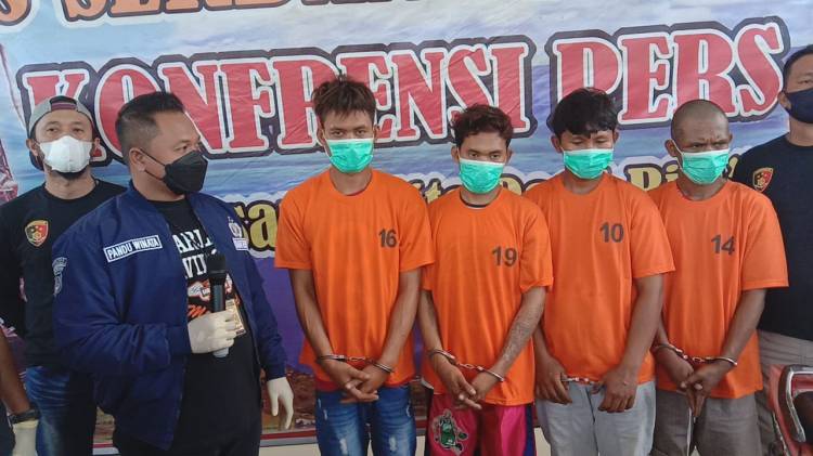 Komplotan Spesialis Curanmor Digulung Tim Scorpion Satreskrim Polres Sergai
