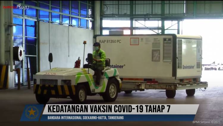 16 Juta Dosis Vaksin COVID-19 Tiba di Tanah Air