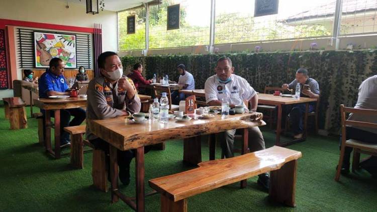 Kapolresta Deli Serdang Gelar Coffee Morning Bersama Insan Pers WUPDS G-17