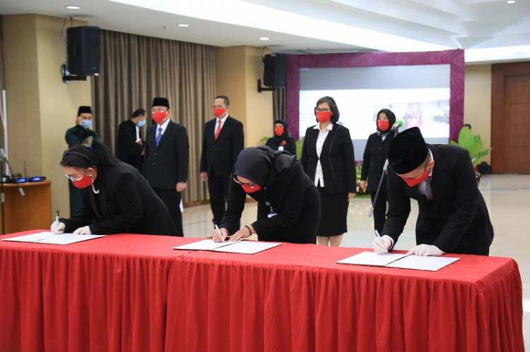 Menteri Bintang Lantik 9 Pejabat Baru Jajaran Eselon I Kemen PPPA