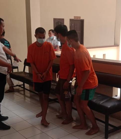 Polrestabes Medan Gelar Rekontruksi Pembunuhan Sadis di Jalan Merbabu oleh Tiga Pria Asal Nias, Dibui 15 Tahun Penjara