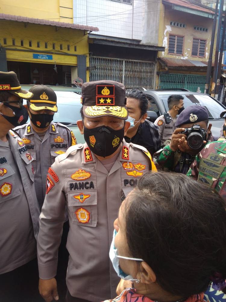 Kapolda Sumut Irjen Pol Panca Putra Simanjuntak Ajak Masyarakat Terapkan Prokes