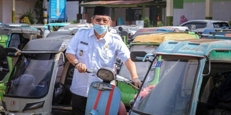 Becak Vespa Jadi Ikon Kota Padangsidimpuan, Pemko Gelar Sosialisasi dan Uji Kelayakan