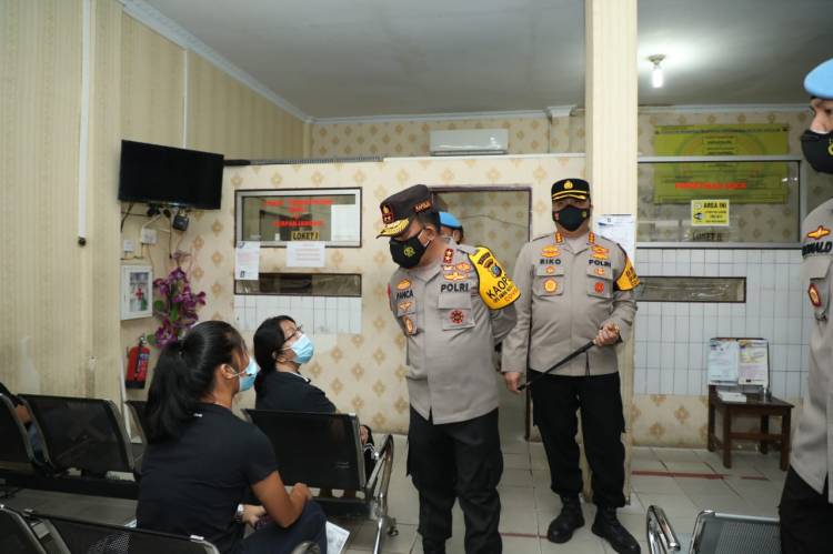 Kunjungi Polrestabes Medan, Ini Pesan Kapolda Sumut Irjen Pol Panca Putra Simanjuntak