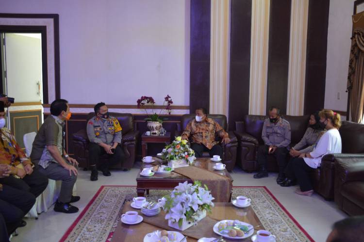 Bupati dan Kapolres Langkat Kolaborasi, Bantu Pembangunan Gereja SPN Poldasu Hinai
