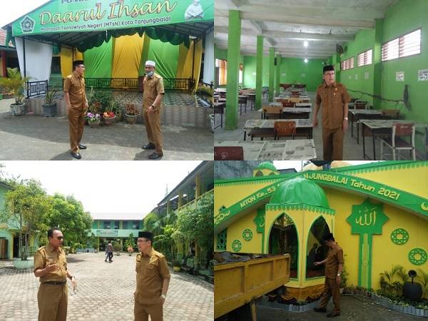 Kakan Kemenag Tanjungbalai Tinjau 5 Lokasi MTQ ke-53 Tingkat Kota