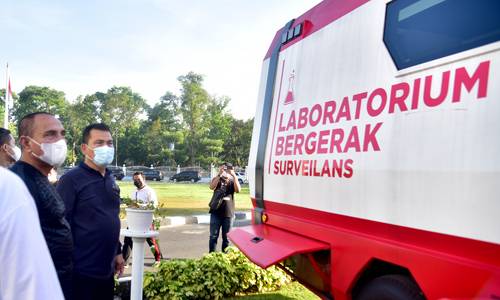 Tingkatkan Pelayanan Kesehatan Gubernur Edy Rahmayadi Kembali Luncurkan Tiga Mobil Operasi Lapangan