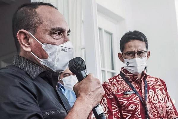Sandiaga Uno Bahas Percepatan Pengembangan Sektor Parekraf dengan Pemda Sumut