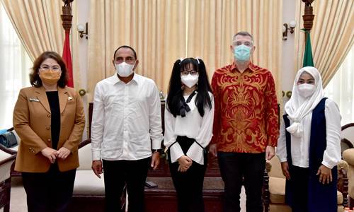 Apresiasi Finalis The Voice Kids Indonesia, Gubernur Edy Rahmayadi Ajak Warga Sumut Dukung Nikita Mawarni