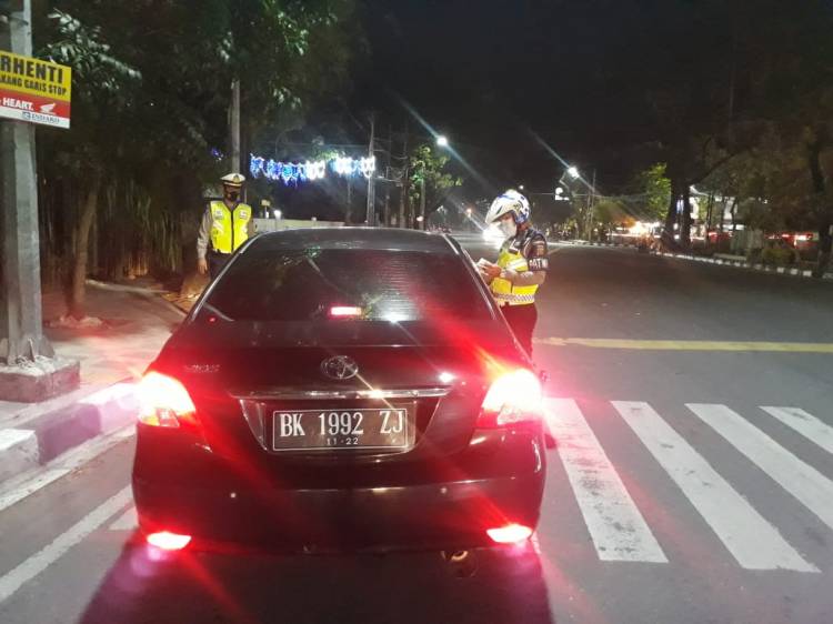 Razia Knalpot Blong di Hari 3, Sat Lantas Polrestabes Medan Amankan 4 Sepeda Motor
