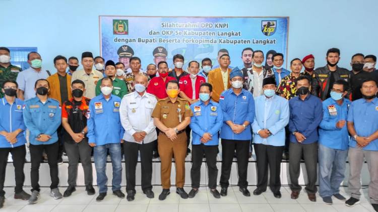 KNPI dan OKP Se-Langkat Siap Dukung Bupati Perangai Narkoba