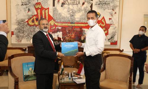 Wagub Sumut Terima Kunjungan Dubes India