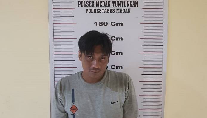 Curi Plat Hingga Besi Coran di Rumah Ginting, Andi Golek Diringkus Polsek Medan Tuntungan