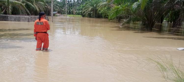 Dua Kecamatan Terendam Akibat Banjir di Aceh Utara