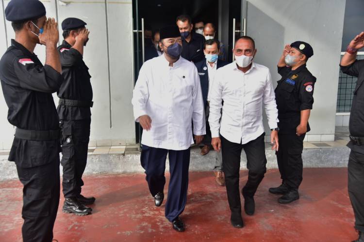 Edy Rahmayadi Pastikan Pemprov Sumut Terus Genjot Perbaikan Infrastruktur