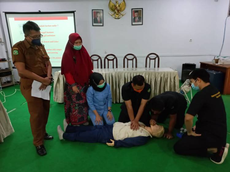 Pertolongan Cepat Orang Kehilangan Kesadaran, SDM RS Pirngadi Dilatih BHD