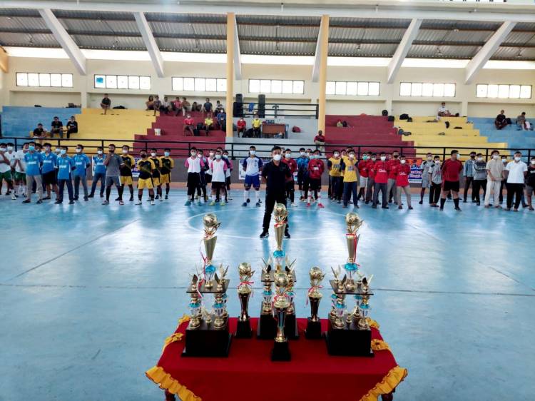 14 Tim Bersaing jadi Juara di Ajang Liga Futsal Nusantara Piala Wali Kota Sibolga 2022