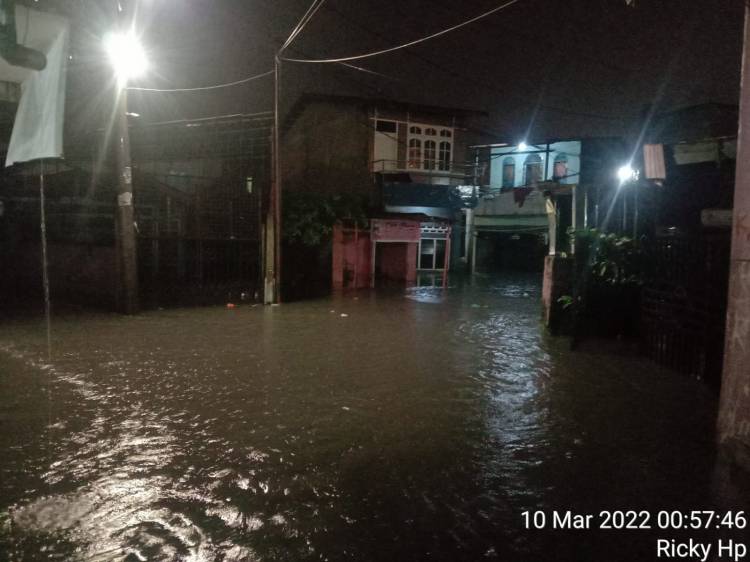 Sebanyak 89 Rumah di Medan Terendam Akibat Banjir